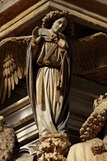 Puits: Weeping angel, Well of Moses, Chartreuse de Champmol