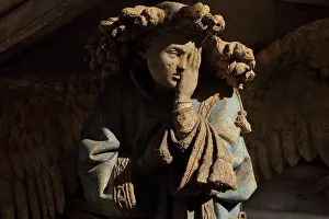 Moise: Weeping angel, Well of Moses, Chartreuse de Champmol