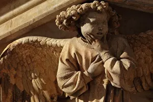 Champmol: Weeping angel, Well of Moses, Chartreuse de Champmol