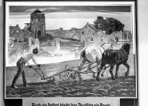Plow: Wehrhaftes Bauerntum (Powerful peasantry), 1936