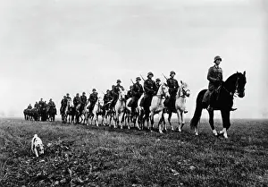 Weber: Wehrmacht riders during training, 1940
