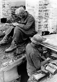 Writes: Wehrmacht soldiers - Eastern Front, 1941