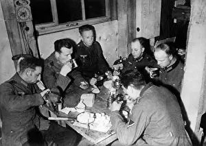 Peterhof: Wehrmacht soldiers - Eastern Front, 1941