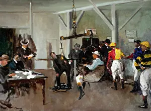 Hurst: The Weighing Room, Hurst Park