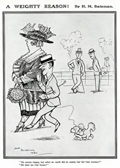 H M Bateman (iln): A Weighty Reason by H. M. Bateman