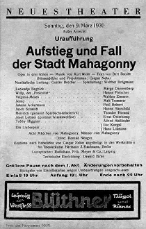 Weill: Weill, Kurt, 2.3.1900 - 3.4.1950, German composer