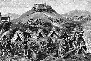 Hohenstaufen: Weinsberg, Weibertreu Castle, siege, surrender