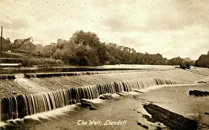 Llandaff: The Weir, Llandaff, Wales