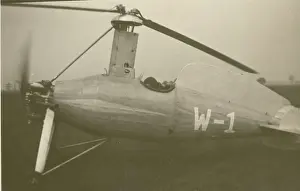 Autogiro: Weir W-1 autogiro