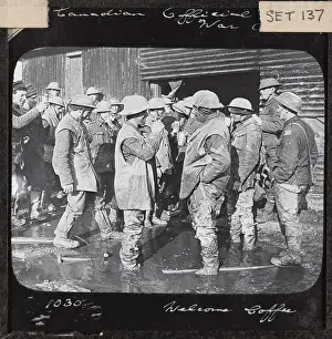 Whom: ?Welcome Coffee?, a coffee break, November 1916