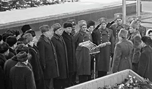 Spaceships: Welcome of cosmonauts in Moscow, 1969