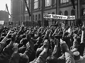 Lippert: Welcoming Austrians in Berlin, 1938
