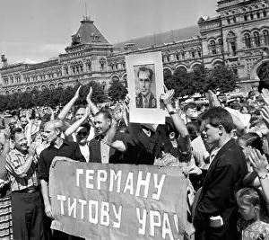 Gherman: Welcoming of German Titov in Moscow