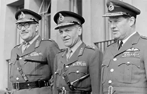 Salutation: Welcoming of new Nato commander, General Stirling