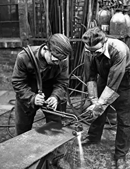 Welders: Welding work in Germany, 1942