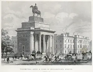 Beeton: Wellington Arch and Apsley House