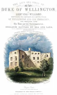 Mary Evans (colourised): WELLINGTON/BIRTHPLACE