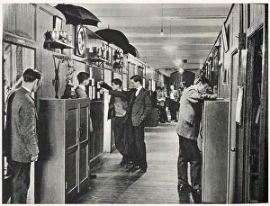 Mar22: Wellington College - dormitory passage in Anglesey
