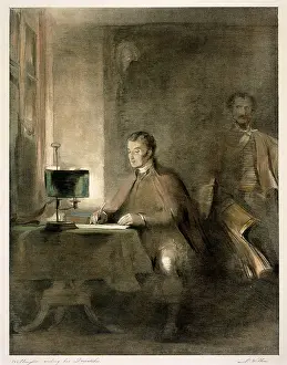 Despatches: Wellington Writing His Despatches