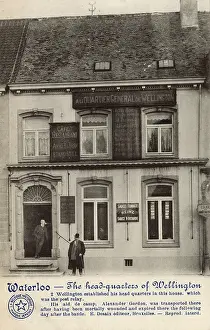 Mustard: Wellington's headquarters, Waterloo, Belgium