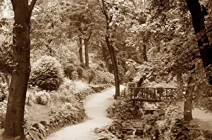 Ilkley: Wells Walk, Ilkley in the 1930s