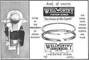 Wellworthy: Wellworthy Aero Engine Piston Rings