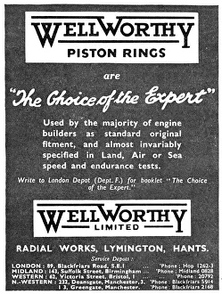 Wellworthy: Wellworthy Piston Rings