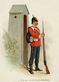 Borderers: Welsh Borderer Soldier in Uniform
