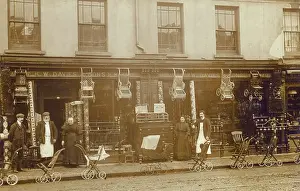 Llanelli: Welsh Cabinet Makers with prams