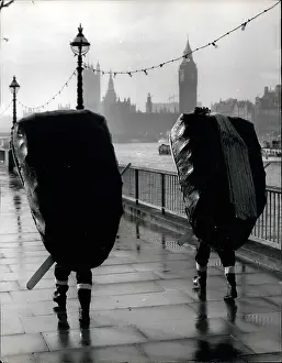 Rowed: Welsh coracles on the River Thames, London