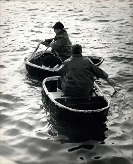 Stretches: Welsh coracles on the River Thames, London