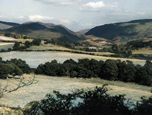 Cardiganshire: Welsh countryside near Hafod