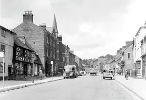 Welshpool: Welshpool, High Street c1955
