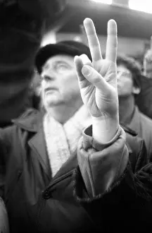 Hroch: Wenceslas Square - demonstration - protest