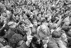 Vlcek: Wenceslas Square - demonstration - protest