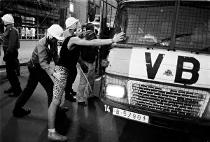 Acronym: Wenceslas Square - demonstration - protest - police