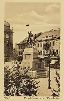 Wenceslas: Wenceslas statue on Wenceslas Square