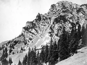 Bayrischzell: Wendelstein and Wendelsteiner Alm, around 1885