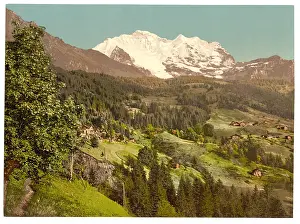 Jungfrau: Wengen, Pension Lauerner and Jungfrau, Bernese Oberland, Swi
