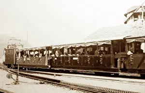 Wengen: Wengen Railway, Switzerland in the 1920s