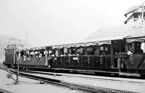 Wengen: Wengen Railway, Switzerland in the 1920s