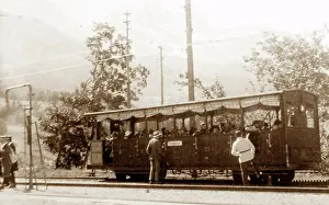 Wengen: Wengen Railway, Switzerland in the 1920s