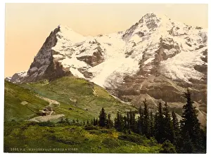 Eiger: Wengern Alp, Monch and Eiger, Bernese Oberland, Switzerland