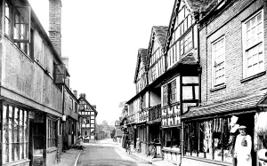 Wenlock: Much Wenlock, High Street 1911
