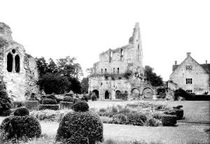 Wenlock: Much Wenlock, Wenlock Priory c1955