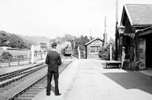 Wensley: Wensley Railway Station 1940s