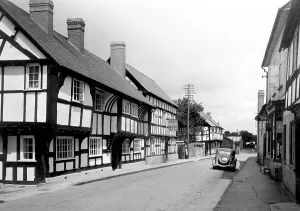 Weobley: Weobley, the Olde Unicorn Inn c1950