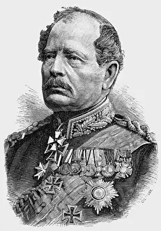 Werder: Werder, August von, 12.9.1808 - 12.9.1887, Prussian