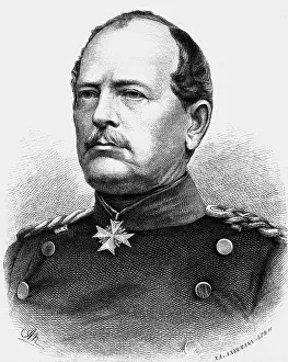 Werder: Werder, August von, 12.9.1808 - 12.9.1887, Prussian