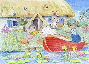 Bananas: We're Going on a Picnic ' with rabbits